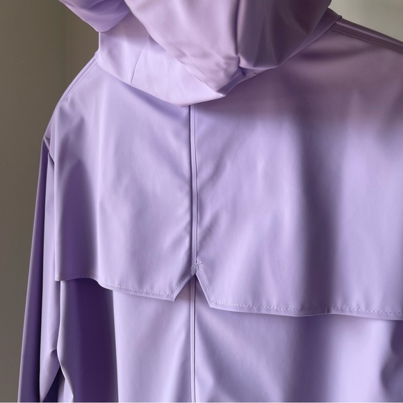 NWT Rains Long Jacket in Lavender - Picture 7 of 7